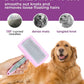 Dog Brush for Shedding Grooming,6 Pack Long-Pin Brush Set for Long Haired Dog Cat Goldendoodles Poodles Doodles Purple