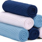 S&T INC. Microfiber Gym Towels, Yoga Towel for Home and Gym Bag, 16 Inch x 27 Inch, 6 Pack