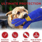 HANDLANDY Animal Handling Gloves, Falconry Cat Glove Bite Proof, Thorn Proof Rose Pruning Gardening Gauntlets (Royal blue, 14 Inches)