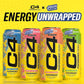 Cellucor C4 Performance Energy Drink | JOLLY RANCHER Peach | Zero Sugar Carbonated Preworkout Energy | 200mg Caffeine with Beta Alanine | 16 Fl Oz (12 Pack)