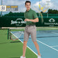 Mens Golf Shirt Short Sleeve Moisture Wicking Dry Fit Performance Solid Casual Pique Collared Golf Polo Shirts for Men