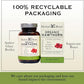 Herbal Roots Organic Hawthorn Berry Capsules | Extra Strength 1,200mg per Serving | 60 Vegan Capsules