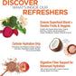 COUNTRY FARMS Refreshers, Super Greens and Electrolytes, Essential Minerals and Superfoods, Hydration Support, Promotes Natural Energy, with Fiber, Tropical Mango, 30 Servings