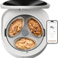 PETLIBRO Automatic Cat Feeder Wet Food with Stainless Steel Bowl, Refrigerated Auto Cat Feeder with Semiconductor Cooling, 3 Fresh Meals for 3 Days, App-Controlled Pet Food Dispenser, Easy to Clean