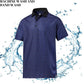 DEOLAX Mens Polo Shirts Fashion Print Mens Golf Shirt Dry Fit Mens Golf Polo Short Sleeve Quick Dry Funny Golf Shirt for Men