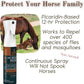 Horse & Rider Fly/Insect Repellent Starter Pack; Picaridin Based 10oz Continuous Spray, 32oz Refill, 80-Count Face/Ear Wipes