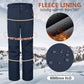 Outdoor Ventures Men's Lite Waterproof Windproof Fleece Lined Warm Hiking Ski Snow Pants Expandable-Waist