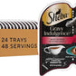 Sheba Gravy Indulgence Adult Wet Cat Food Beef Entree in Extra Gravy, 2.6 oz. Twin-Pack Trays (24 Count, 48 Servings)
