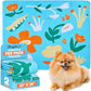 BurgeonNest Washable Pee Pads for Dogs, 2 Pack 30''x36'' Super Absorbent, Leakproof & Non-Slip Reusable Potty Pads for Dogs, Puppy, Playpen, Crate, Whelping Box, Potty Training, Blue