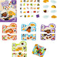 ORCHARD TOYS Crazy Chefs Game - New Art, Help The Crazy Chefs Gather Their Ingredients & Utensils to Prepare a Delicious Meal, The Player Whose Dish is Ready First Wins, Ages 3-6, for 2-4 Players