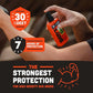 Ben's Tick & Insect Repellent - Travel Size Bug Spray with 30% DEET for Mosquitoes, Ticks & More - Up to 7 Hours of Protection - Fragrance-Free - 3.4 Fl Oz (4 Pack)