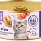 YOUR PET'S KITCHEN Canned Wet Cat Food, Roasted Flavor Turkey Stew - 3 oz Cans (Pack of 24), Made in The USA with Real Turkey