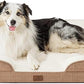 Bedsure XL Orthopedic Dog Bed for Extra Large Dogs - Washable XLarge Dog Cat Bed Waterproof, Comfort Dogs Couch Sofa with Washable Removable Cover, Pet Bed with Nonskid Bottom, Plaid-Brown, 42"