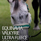 Equinavia Valkyrie Soft Ultra Fleece Padded Adjustable Breakaway Horse Halter - Turquoise/White - Warmblood