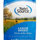 NutriSource Adult Dog Food, Made with Chicken and Rice, Large Breed, with Wholesome Grains, 30LB, Dry Dog Food