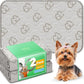 FXW Washable Pee Pads for Dogs, Puppy Pads with Super Absorbent, Specifically Designed for 18inch Cages, 17" × 11" Rectangle, Khaki, 2 Packs