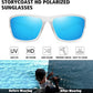 STORYCOAST Polarized Sports Sunglasses for Men Women Unbreakable Frame Cycling Fishing Driving