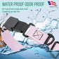 Dogline Biothane Waterproof Dog Collar with Herm Sprenger Stainless Steel Quick Release Buckle – Heavy Duty Tactical Durable Collar for Dogs – Comfortable and Safe Pet Collar, W 3/4" L 12-19", Pastel