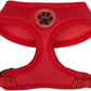 BINGPET No Pull Dog Harness for Small Medium Dogs,All Weather Mesh Step in Vest Harness for Small Dogs,Breathable Mesh Puppy Cat Harnesses,Step-in Air Dog Harness for for Small Dogs,Red,Small