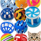 10-Pack Cat Toy Balls with Bells for Kittens and Cats of All Breeds (1.5'' - 2.2'', Cat Toys Deluxe Pack)