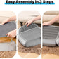 Neakasa Cat Pedal Step Stool with Filter Function, Easy to Clean Cat Litter Tray for M1 Open Top Self-Cleaning Litter Box
