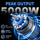 PHILODO 5000W Dual Motor Ebikes for Adults, 60V 26AH Battery Electric Bike, 26x4 Fat Tires for All Terrain Dirt Bike with 21-Speed Gear Electric Mountain Bike Electric Bicycle