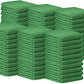 Avalon Towels Terry Bar Mop Towels (Value Pack of 60) Size 14"x17" – Absorbent and Durable, Multipurpose Cleaning Rags, Cotton Cleaning Cloths, Terry Cloth Rags, Reusable Shop Rag (Green)