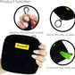Dog Treat Pouch for Pet Walking and Training with Clicker Poop Bags Small Fanny Zipper Pack Holder for Puppy Snack Dispenser Kit for Leash and Outdoor Use (Black)