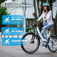 DriftGod 26" Electric Bike for Adults – Powerful 1000W Motor, 48V Removable Battery, 7-Speed, Front Suspension & LCD Display – Commuter and Mountain EBike for Women