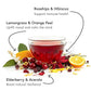Fabula Herbal Wellness Tea - A Bright & Fruity Passionfruit Blend with Rosehips, Elderberry & Hibiscus for Immune & Mood Boost, 20 Count