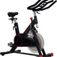 Sunny Health & Fitness Magnetic Exercise Bike, 44LB Flywheel & 300LB Weight Capacity for Intensive Home Workout, Indoor Cardio Training w/4-Way Adjustable Seat, Optional Free SunnyFit App Connection