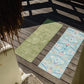 YOGA DESIGN LAB | The Combo Yoga Mat | 2-in-1 Mat+Towel | Eco Luxury | Ideal for Hot Yoga, Power, Bikram, Ashtanga, Sweat | Studio Quality | Includes Carrying Strap!