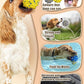 3.7'' Dog Balls for Dogs Aggressive Chewers Indestructible Tennis Durable Bouncy Interactive Dog Toy Balls for Fetch Game Floating Balls (Yellow Large)