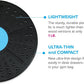 Daiwa Felicity Balance Board Disc Wobble Board Physical Therapy Equipment Core Trainer Lightweight Only 1 pound and Holds Up to 300 Pounds