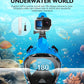 VGKE Full Face Snorkel Mask for Adults, 180 Degree HD Panoramic View Snorkeling Gear with Waterproof Phone Pouch, Anti-Leak & Anti-Fog, Breathe Freely Suitable for Men/Women
