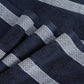 CASA COPENHAGEN Solitaire Towels, 4 Pieces Bath Towel Set- Navy, 600 GSM Designed in Denmark Made of Soft Egyptian Cotton for Bathroom, Kitchen & Shower