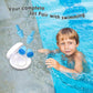 Painless Nose Plugs for Swimming,Nose Plugs for Swimming for Kids (Age 6+) and Adults, Ensure Comfort and Safety in The Water (White, S)