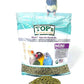 TOP's Parrot Food Mini Pellets Bird Food for Budgies, Cockatiels, Parrotlets, Lovebirds, Parakeets - Non-GMO, Peanut Soy & Corn Free, USDA Organic Certified - 1 lb