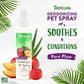 TropiClean Dog Perfume, Long Lasting Plum Cologne, Deodorizing Spray for Smelly Dogs, After Bath Detangling Spray with Vitamin E, Safe for Cats, 8oz.