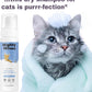 Waterless Foam Shampoo for Cats - No Rinse, Dry Shampoo for Cats - Eliminates Odors - Gentle & Anti-Itch - Natural & Hypoallergenic Waterless Cat Shampoo – Fragrance Free - 8 fl oz