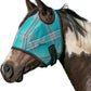 Kensington UV Horse Fly Mask with Web Trim - Protective Mask with Dual Ear Opening & Forelock Freedom - Small, Atlantis