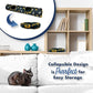 NFL Green Bay Packers Cat Tunnel Tube Toy with Plush Football Catnip and Feathers Collapsible Tunnel for Cats to Play, Peek and Hide, Sporty & Fun Cat Tunnel Toy with Team Logo All-Over Design!