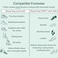 Fulton Men's Shock Absorbing Insoles with High Impact Arch Support - Custom Molding Cork Inserts Alleviate Plantar Fasciitis & Foot Fatigue- Athletic Running Insoles for Men (Men's Size 8.5-9)