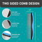 Maxpower Planet Pet Grooming Brush - Double Sided Shedding and Dematting Undercoat Rake Comb for Dogs and Cats,Extra Wide (C2 - Brush & Comb, Large)