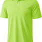 MAGCOMSEN Men's Polo Shirts 3 Buttons Casual Work T Shirts Quick Dry Short Sleeve Golf Shirt Pique Jersey Outdoor Performance