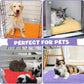 Barydat 8 Pcs Guinea Pig Cage Liner for Guinea Pig Cage Bedding Reusable Rabbit Mat Pad Washable Training Pad Animal Sleeping Bedding Mat