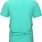 VEIISAR Premium V Neck T Shirts for Men - Modern Fitted Tees Vneck Undershirts