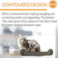 K&H Pet Products Cat Scratcher Kitty Window Sill Bed & Hammock, Sturdy Cat Perch for Large Cats