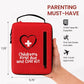 Portable First Aid Kit for Kids with CPR Shield - Ideal for Home, Car, School, Camping, and as a Travel First aid kit. Latex-Free Bandages – Children First Aid Guide by The Life Safety Pro