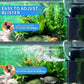 Fish Tank Filter for 15-40 Gallon Tank, 160 GPH Crystal Clear Powerful Internal Aquarium Filters Submersible Pump& Filter System for Fish Tank & Turtle Tank